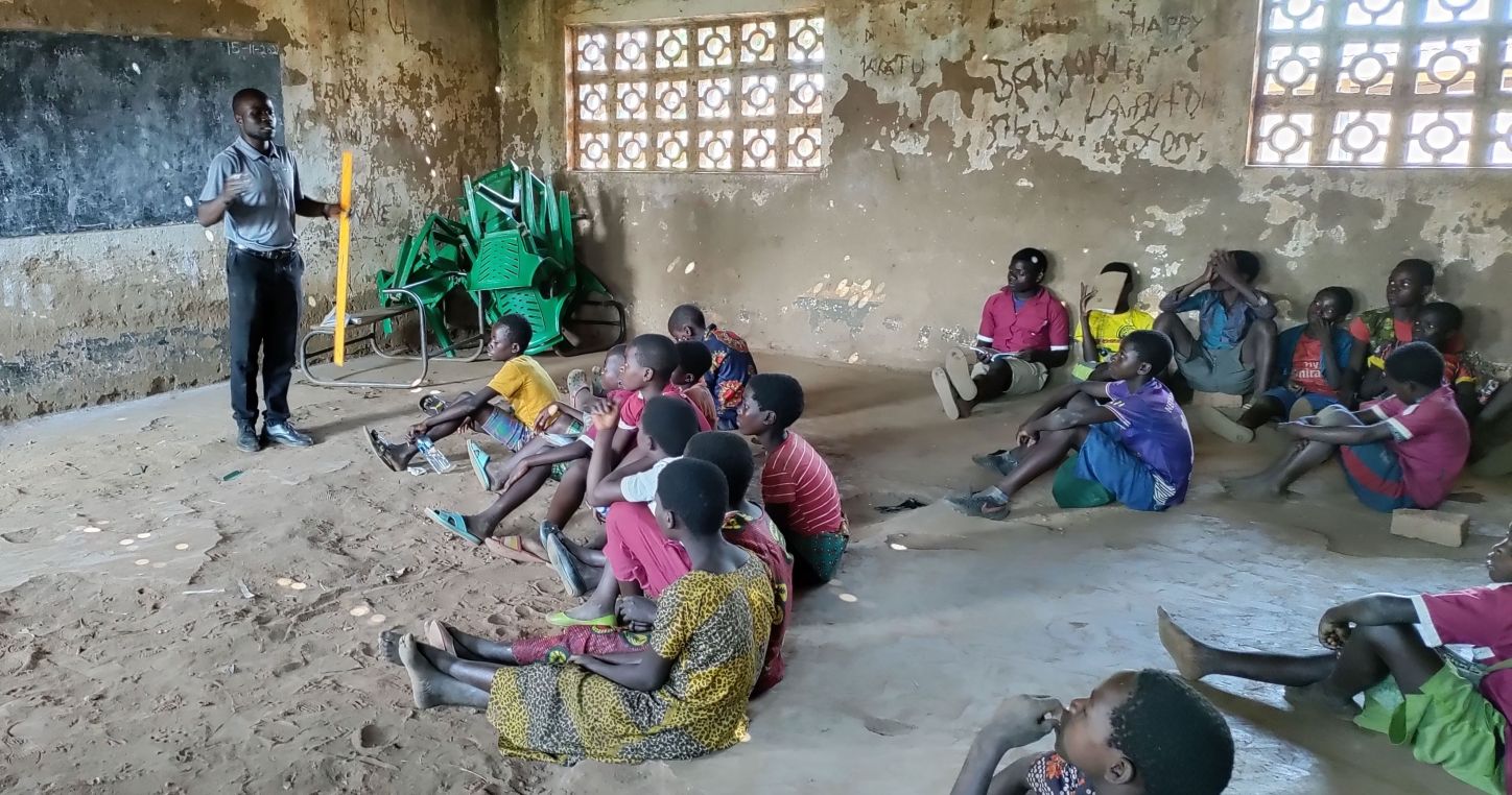 Classroom in Malawi
