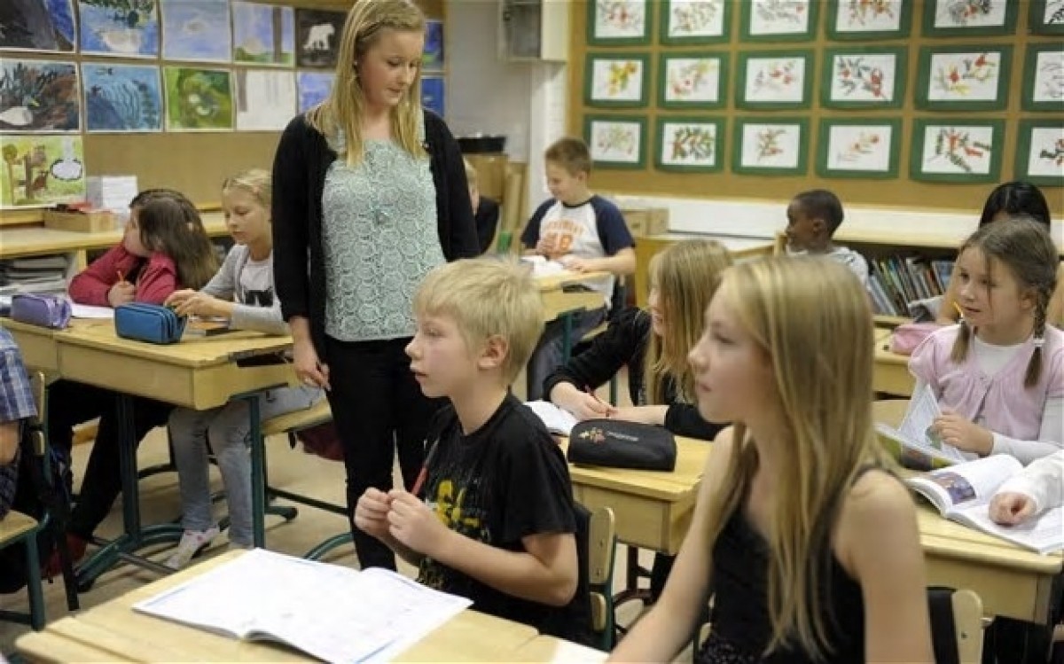 Преподаватель в финской школе