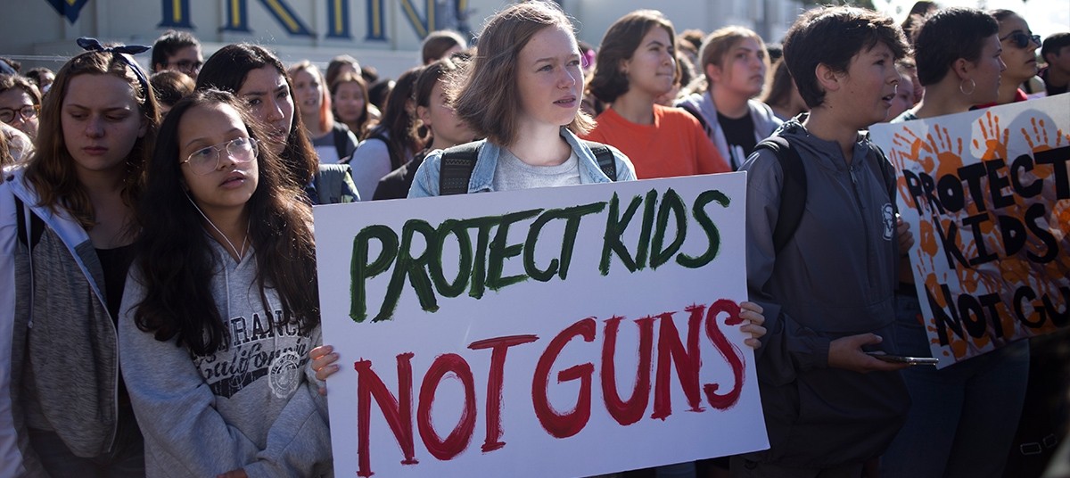 Protect Kids Not Guns California, 14 march 2018 © Reporters / Redux NYT